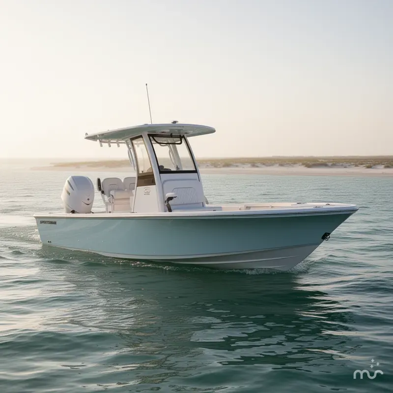 Slide: The Image of Sportsman Masters 247OE Bay Boat 2026 - 0