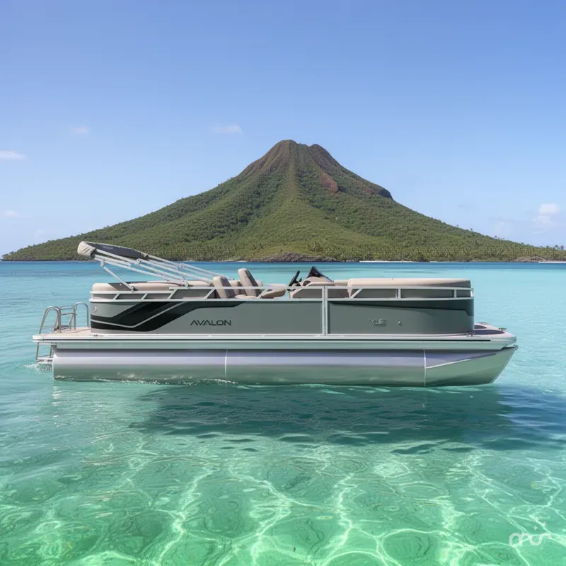 Slide: The Image of Avalon VLS 21 QUAD LOUNGER-90HP 2026 - 2