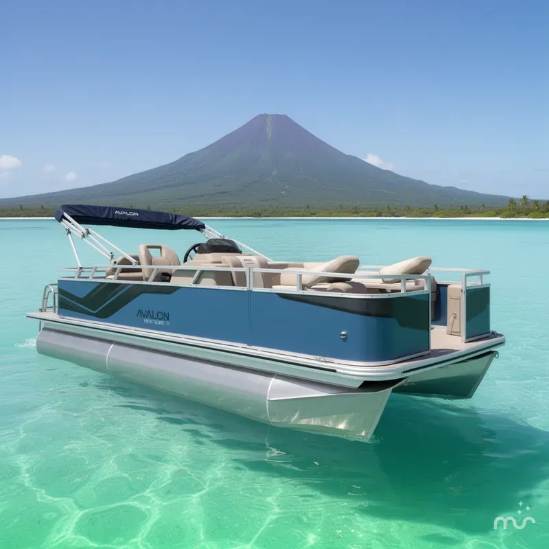 Slide: The Image of Avalon Venture 19 QUAD FISH-90HP 2026 - 2