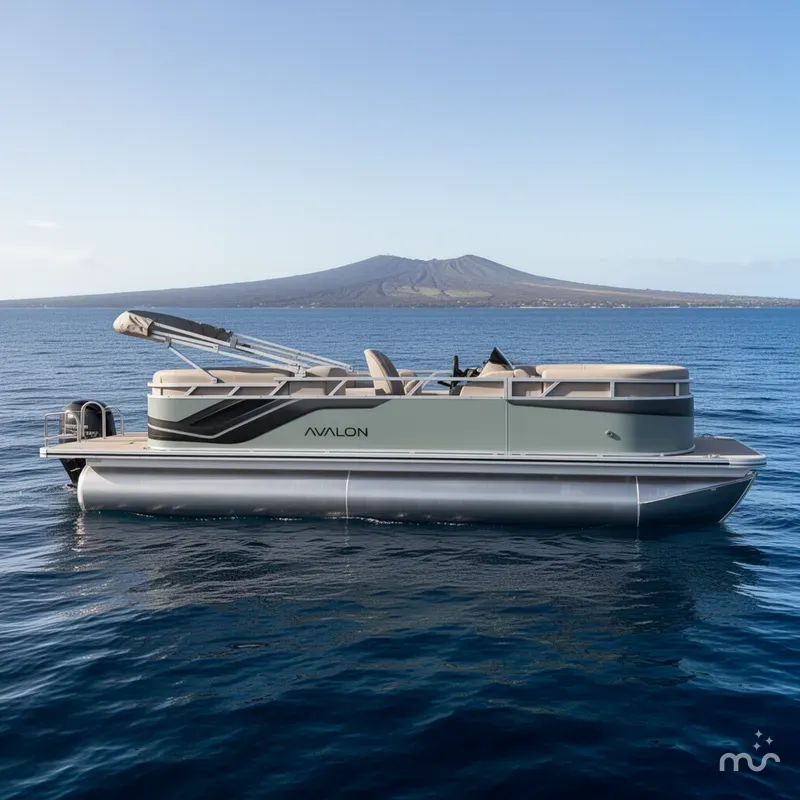 Slide: The Image of Avalon VLS 21 QUAD LOUNGER-90HP 2026 - 2