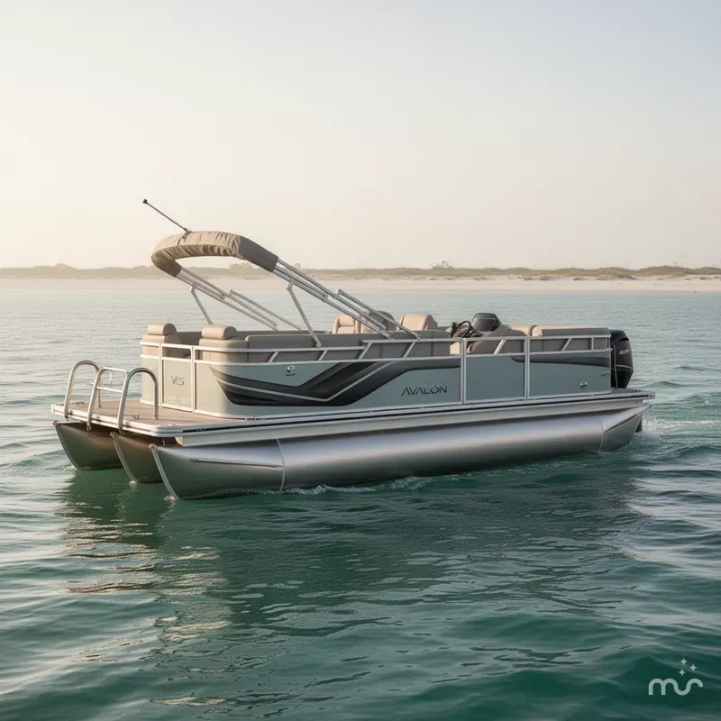 Slide: The Image of Avalon VLS 23 QUAD LOUNGER-140HP 2026 - 1