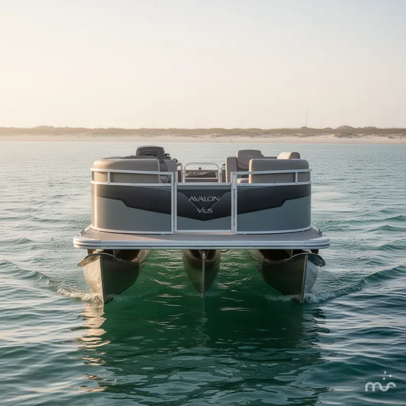 Slide: The Image of Avalon VLS 23 QUAD LOUNGER-140HP 2026 - 2