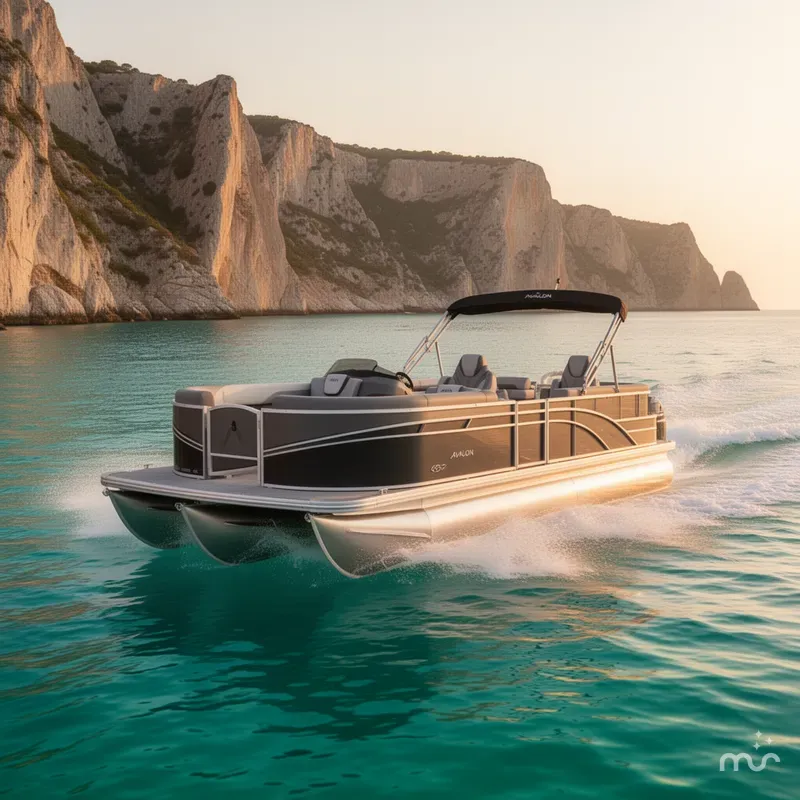 Slide: The Image of Avalon LSZ 23 QUAD LOUNGER-TRITOON-175HP 2026 - 2