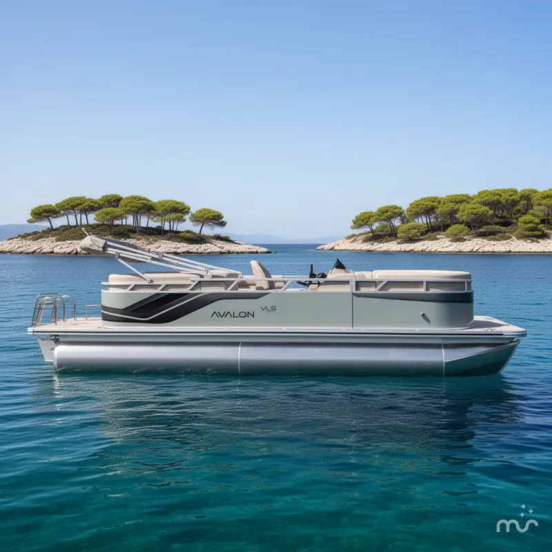 Slide: The Image of Avalon VLS 21 QUAD LOUNGER-90HP 2026 - 2