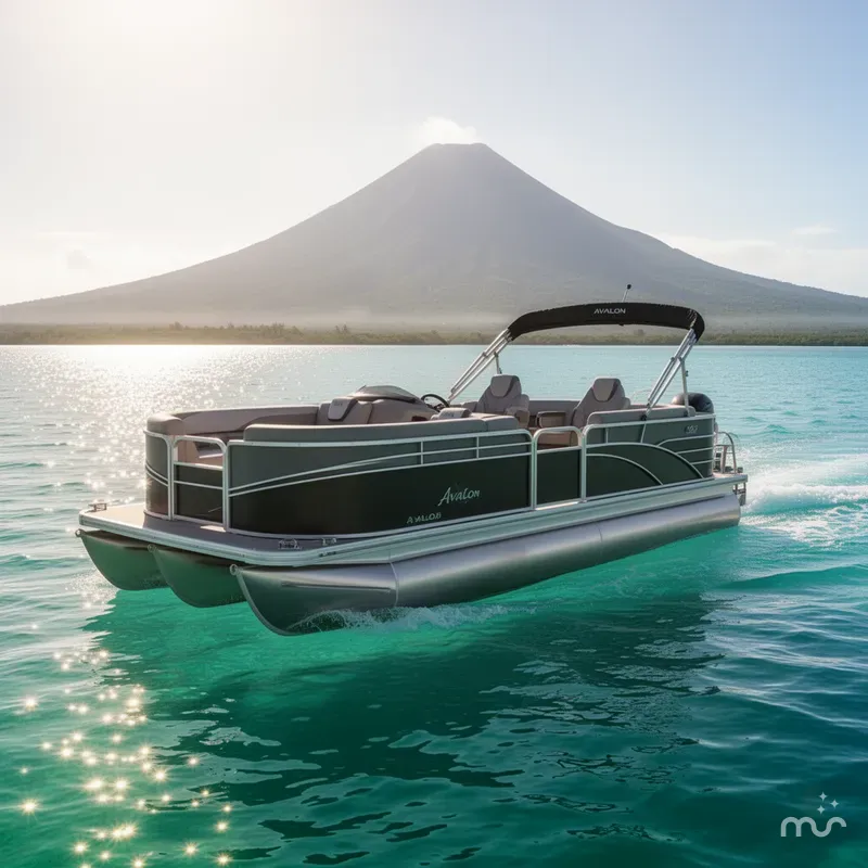 Slide: The Image of Avalon LSZ 23 QUAD LOUNGER-TRITOON-175HP 2026 - 2