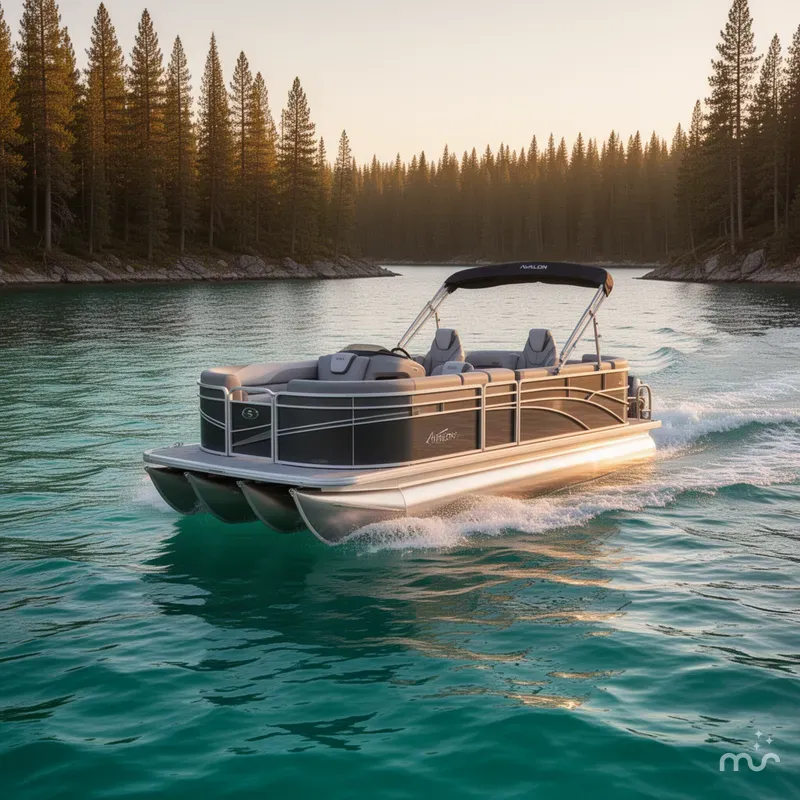 Slide: The Image of Avalon LSZ 23 QUAD LOUNGER-TRITOON-175HP 2026 - 2