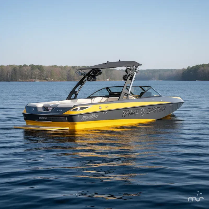 Slide: The Image of Malibu Wakesetter 23 LSV 2011 - 0