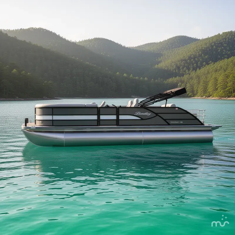 Slide: The Image of Bentley Pontoons Legacy 243 Swingback 2026 - 2