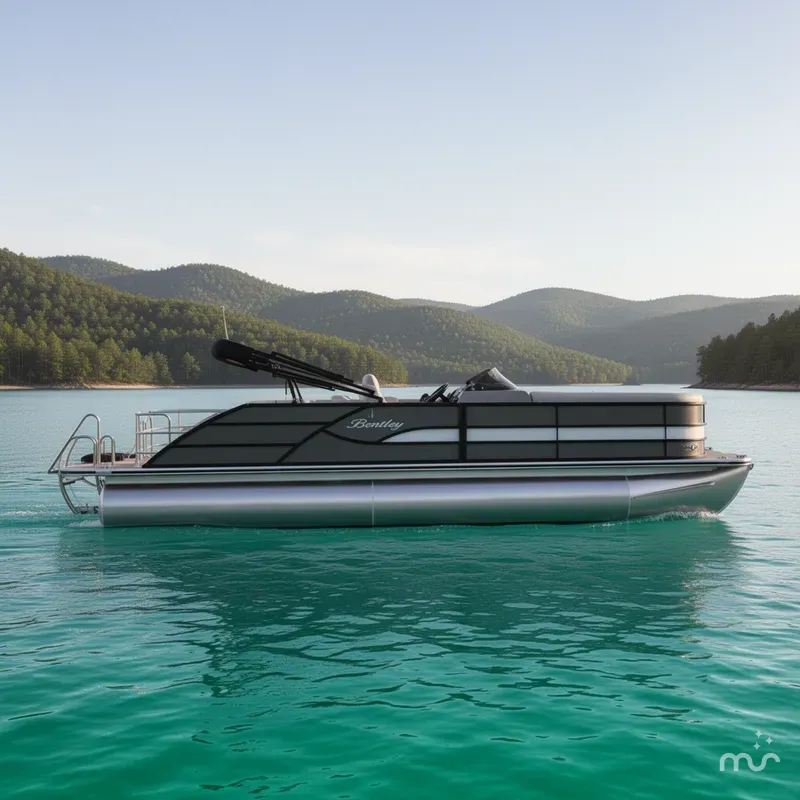 Slide: The Image of Bentley Pontoons Legacy 243 Swingback 2026 - 4