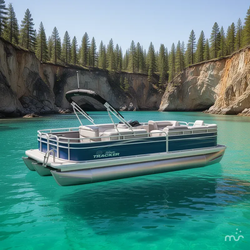 The Image of Sun Tracker Fishin' Barge 20 DLX 2026 - 0