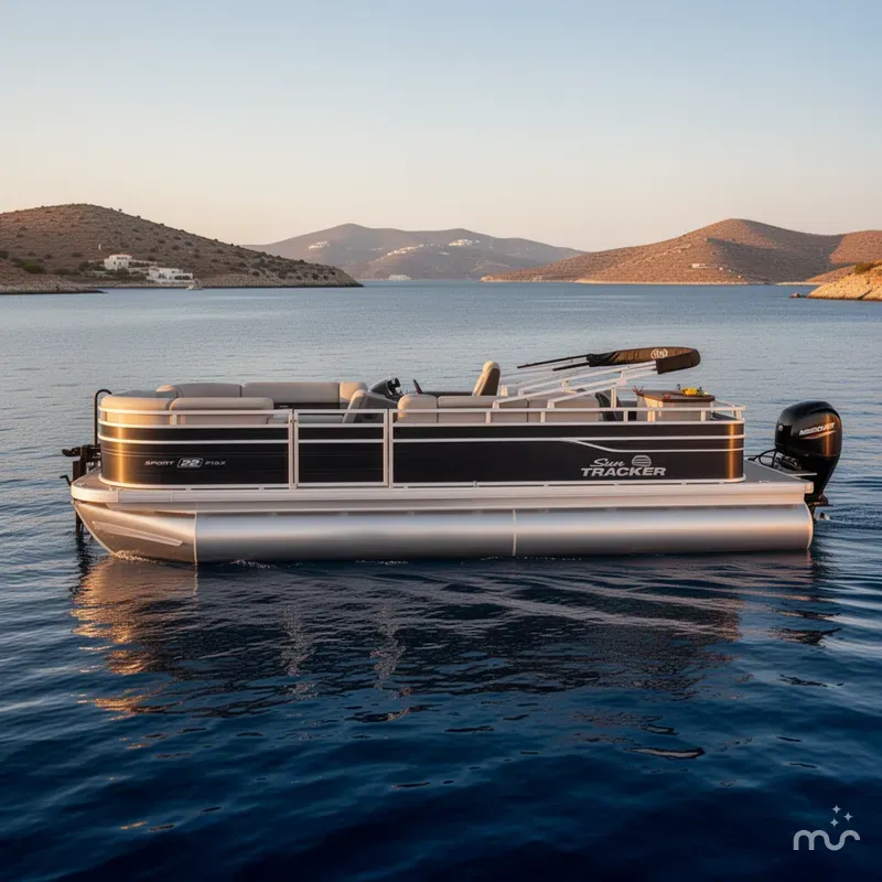 Slide: The Image of Sun Tracker SportFish 22 DLX 2026 - 2