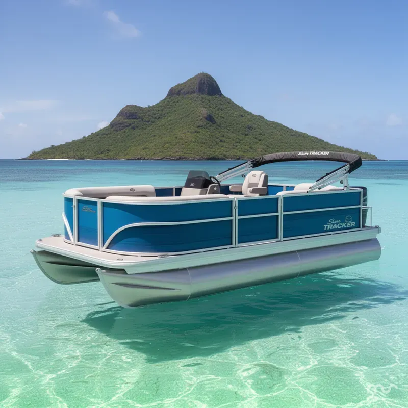 The Image of Sun Tracker Party Barge 16 DLX 2026 - 0