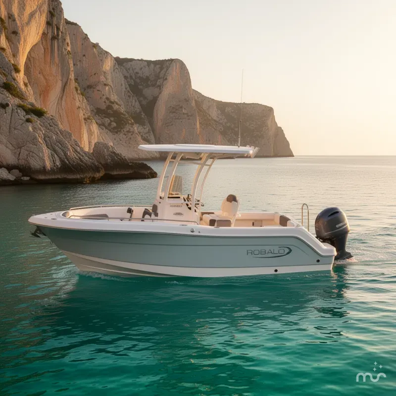 Slide: The Image of Robalo R222 Explorer 2026 - 2