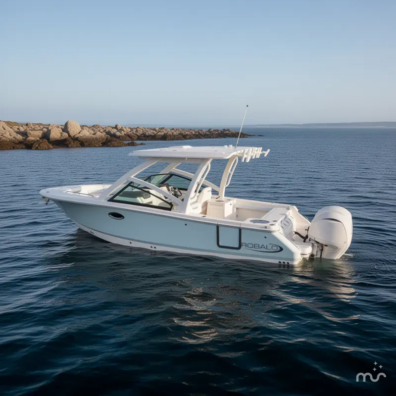 Slide: The Image of Robalo R257 Dual Console 2026 - 2
