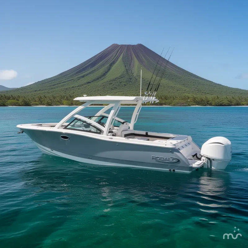 Slide: The Image of Robalo R277 Dual Console 2026 - 2