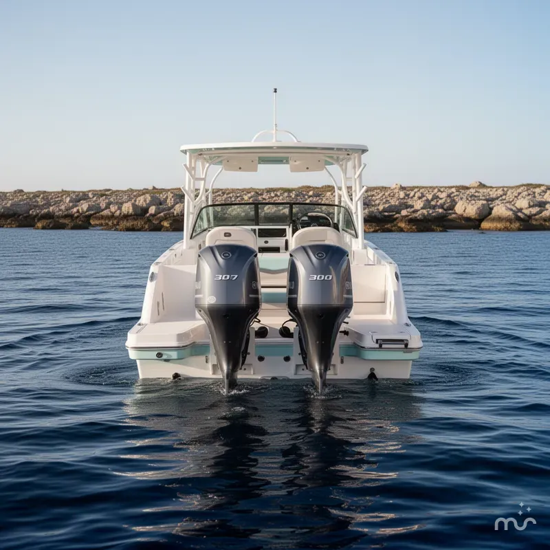 Slide: The Image of Robalo R317 Dual Console 2026 - 3