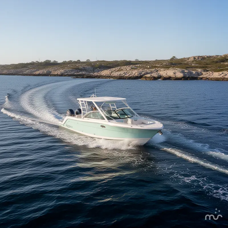 Slide: The Image of Robalo R317 Dual Console 2026 - 4