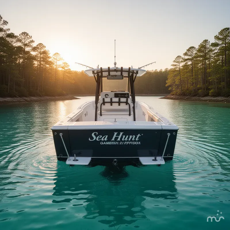 Slide: The Image of Sea Hunt Gamefish 27 Coffin Box 2026 - 3