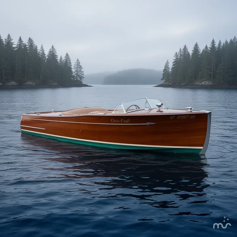 Slide: The Image of Chris-Craft 24 Sportsman 1938 - 2