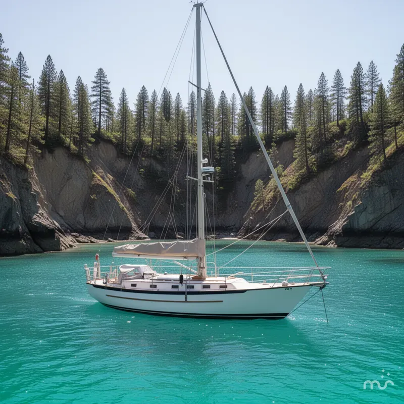 Slide: The Image of Pacific Seacraft 40 1997 - 2