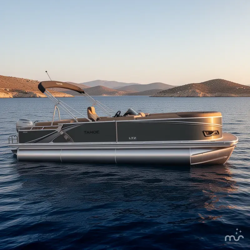 Slide: The Image of Tahoe LTZ 200HP Elite 2385 Tritoon 2026 - 2