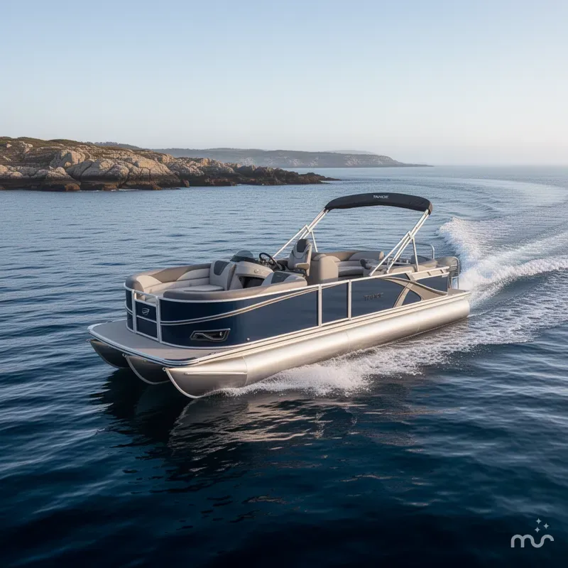 The Image of Tahoe LTZ 2385 Quad Lounge Tritoon & Honda 4-Stroke EFI 2026 - 0