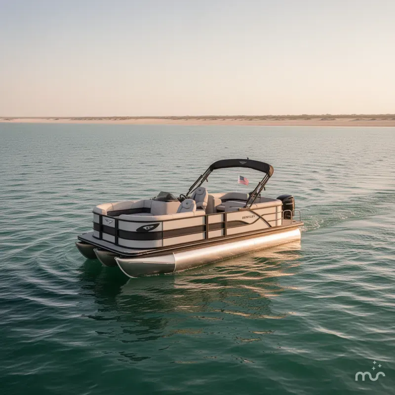 Slide: The Image of Bentley Pontoons Legacy Cruise 200 2026 - 2