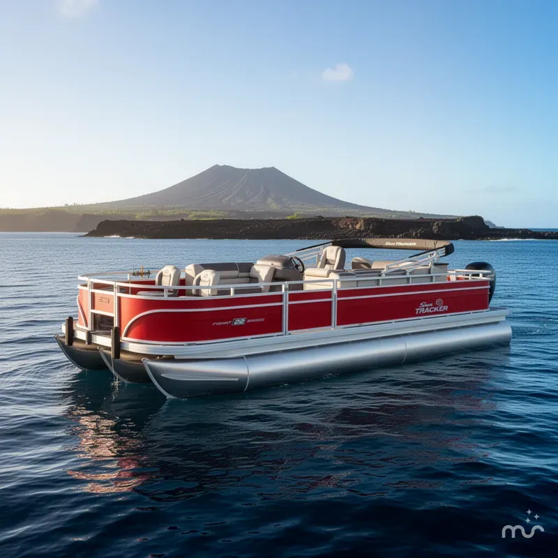 The Image of Sun Tracker Fishin' Barge 22 DLX 2026 - 0