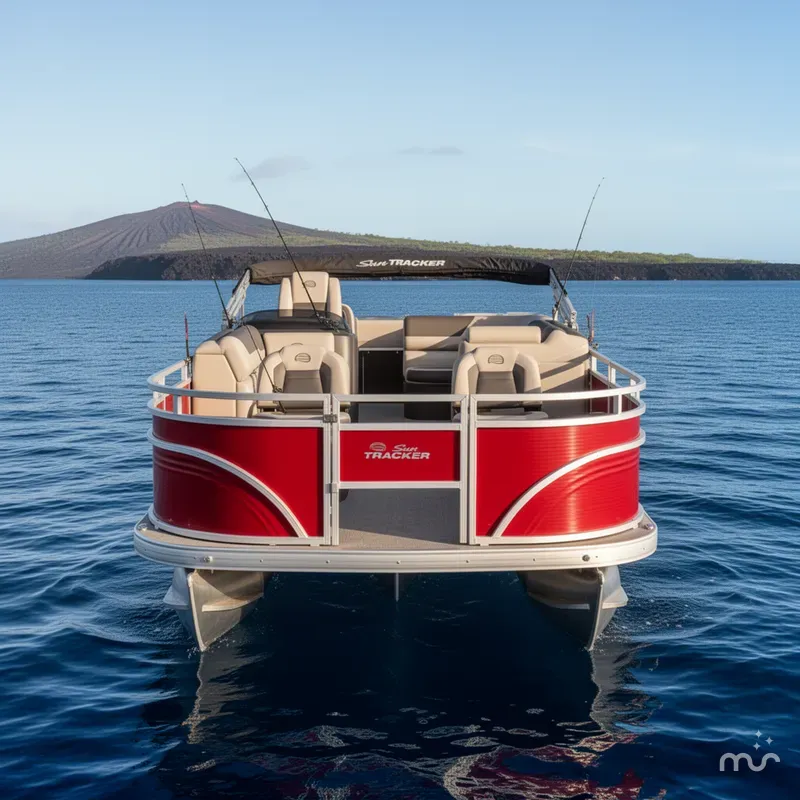 Slide: The Image of Sun Tracker Fishin' Barge 22 DLX 2026 - 3