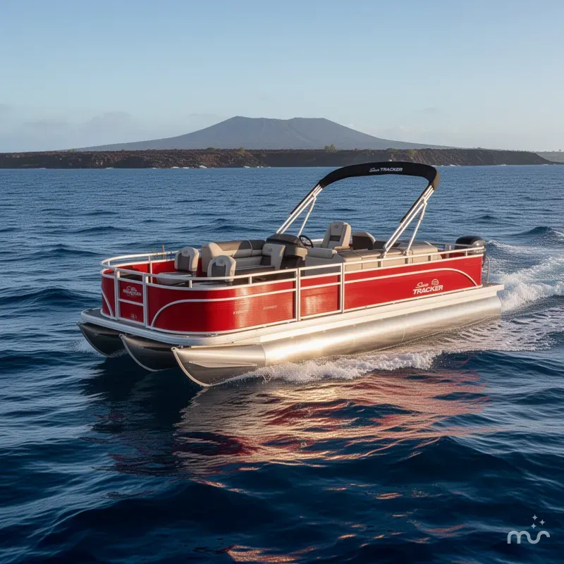 Slide: The Image of Sun Tracker Fishin' Barge 22 DLX 2026 - 4