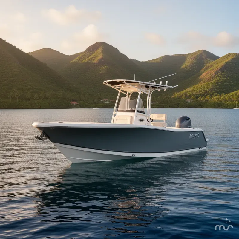 Slide: The Image of Mako 214 Center Console 2026 - 2