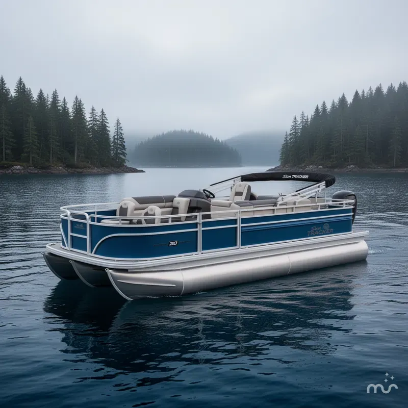 The Image of Sun Tracker Fishin' Barge 20 DLX 2026 - 0