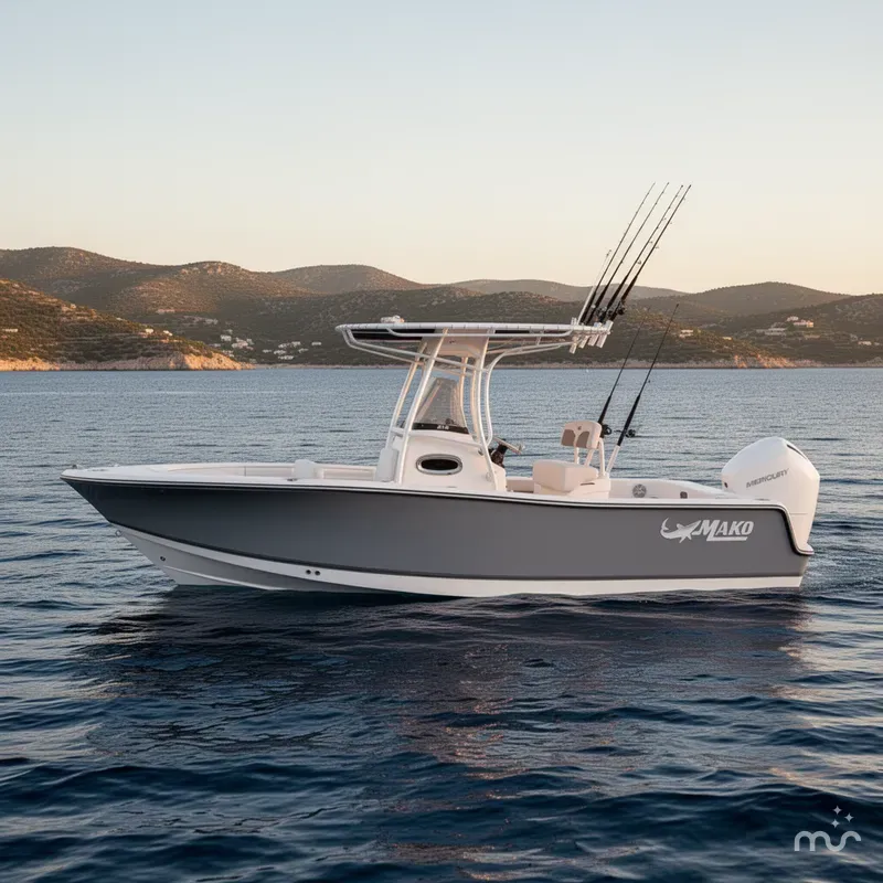 Slide: The Image of Mako 214 Center Console 2026 - 2
