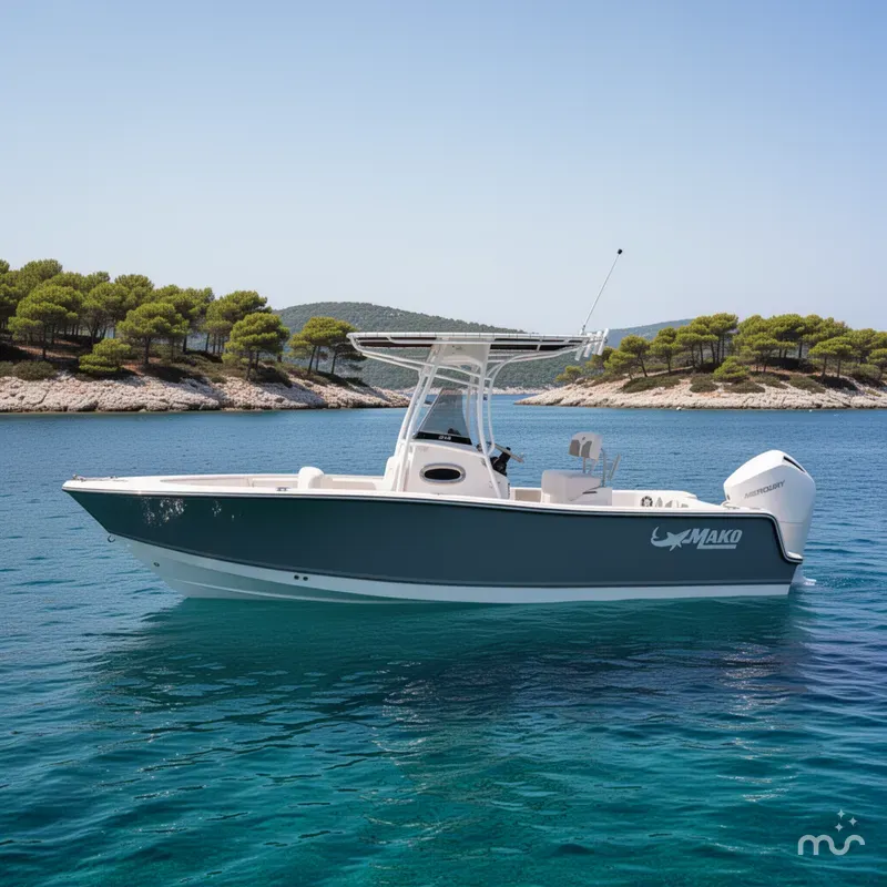 Slide: The Image of Mako 214 Center Console 2026 - 2