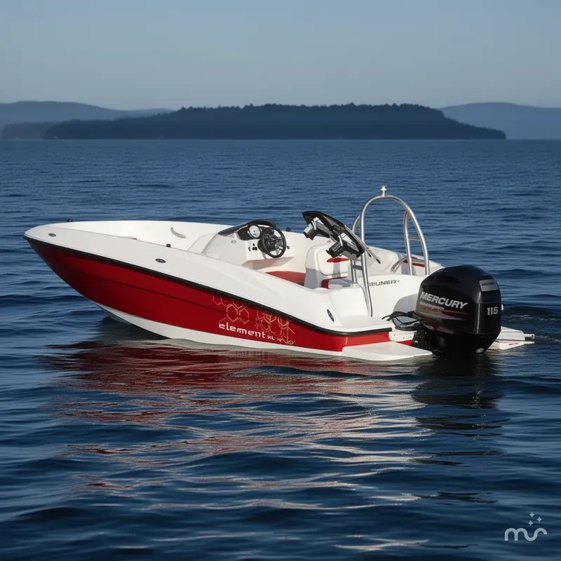 Slide: The Image of Bayliner Element XL 2016 - 1
