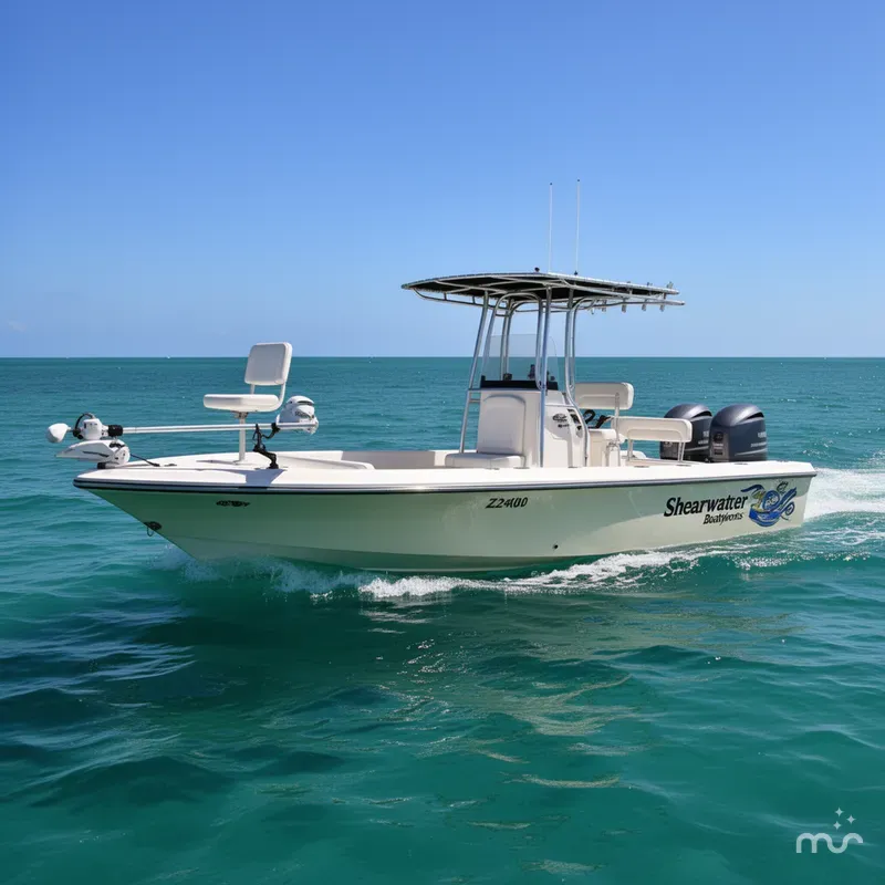 Slide: The Image of Shearwater Boatworks Z2400 2006 - 0