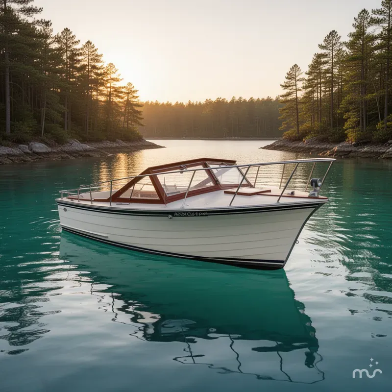 Slide: The Image of Amer 26 Runabout 1984 - 2