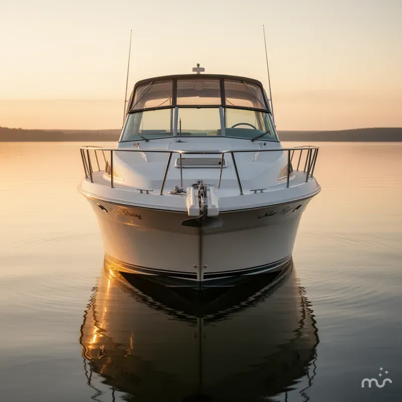 Slide: The Image of Sea Ray 390 Express Cruiser 1988 - 2