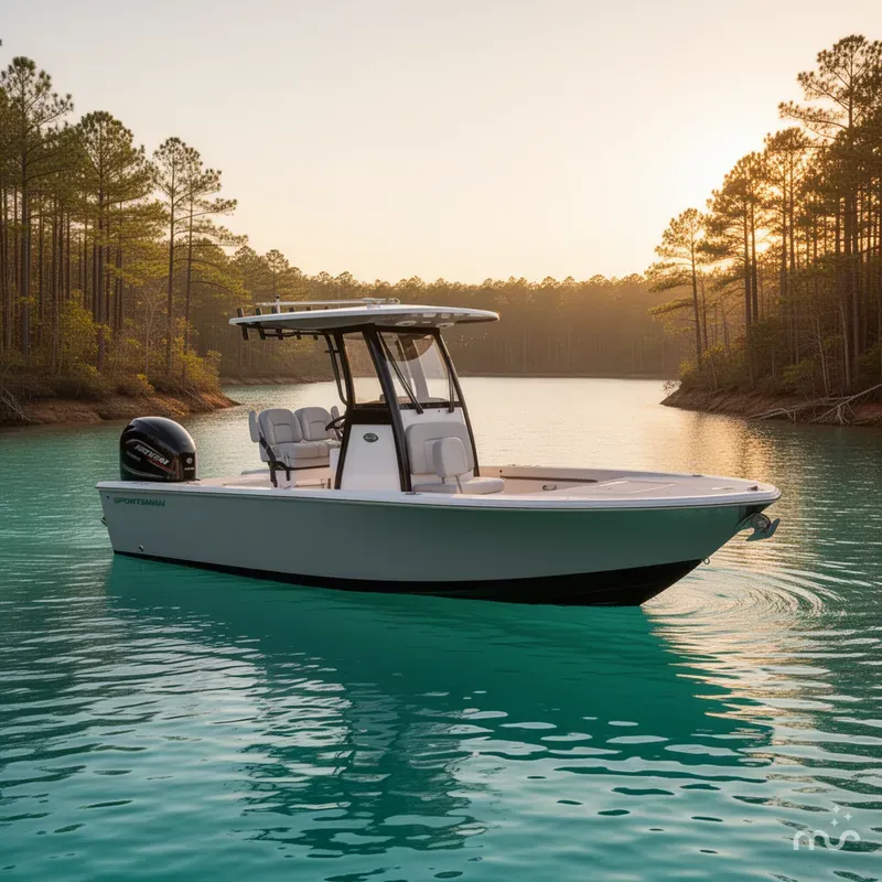 Slide: The Image of Sportsman Masters 227 Bay Boat 2026 - 2