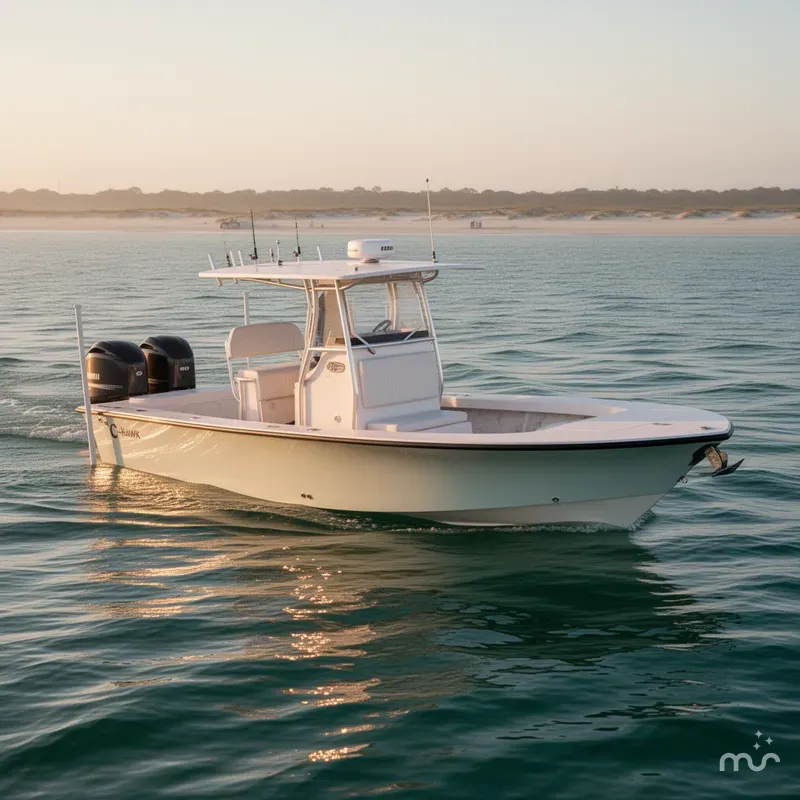 Slide: The Image of C-Hawk 23 Center Console 2026 - 2