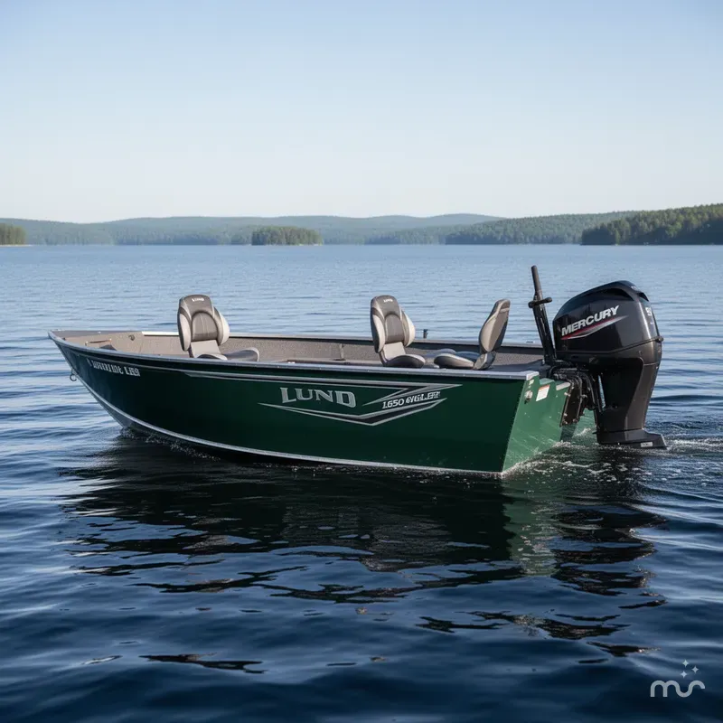 Slide: The Image of Lund 1650 Angler Tiller 2025 - 1