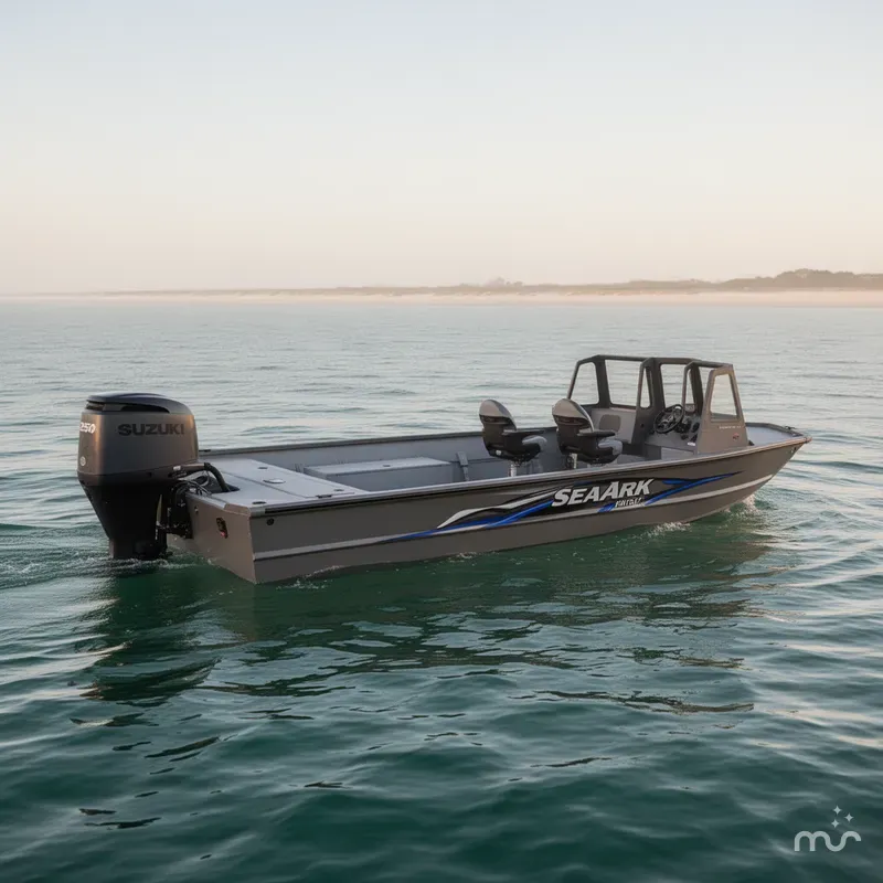 Slide: The Image of SeaArk 2672 MVT Flatcat - 250 Suzuki 2026 - 0