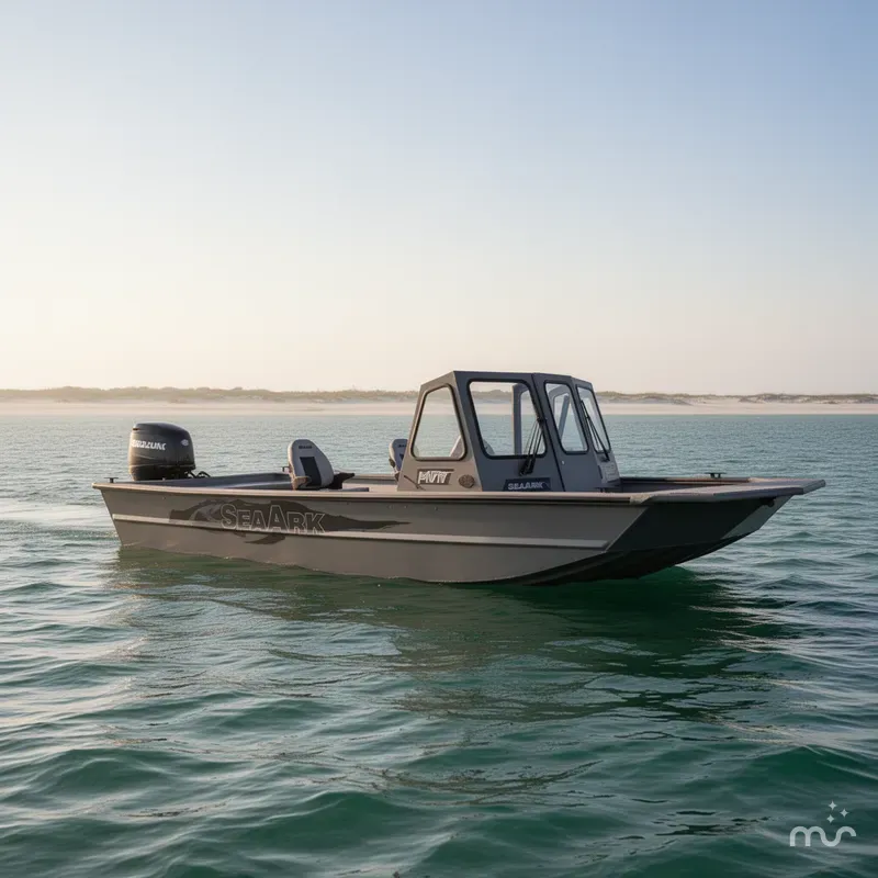 Slide: The Image of SeaArk 2672 MVT Flatcat - 250 Suzuki 2026 - 3