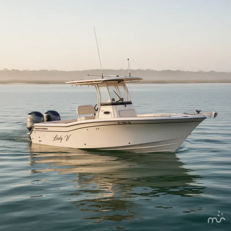 Slide: The Image of Grady-White Fisherman 257 2021 - 2