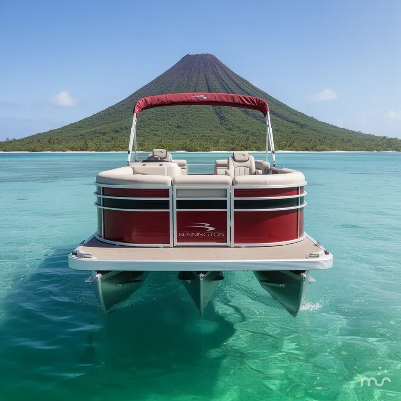 Slide: The Image of Bennington 21 SX Pontoon 2019 - 1