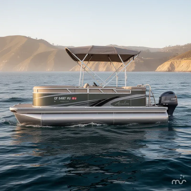 Slide: The Image of Avalon GS Cruise II 19' w/ Yamaha 90HP Fourstroke! 2022 - 1