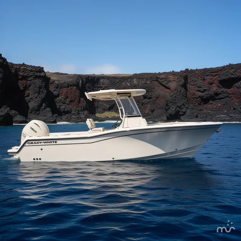 Slide: The Image of Grady-White Fisherman 236 2025 - 2