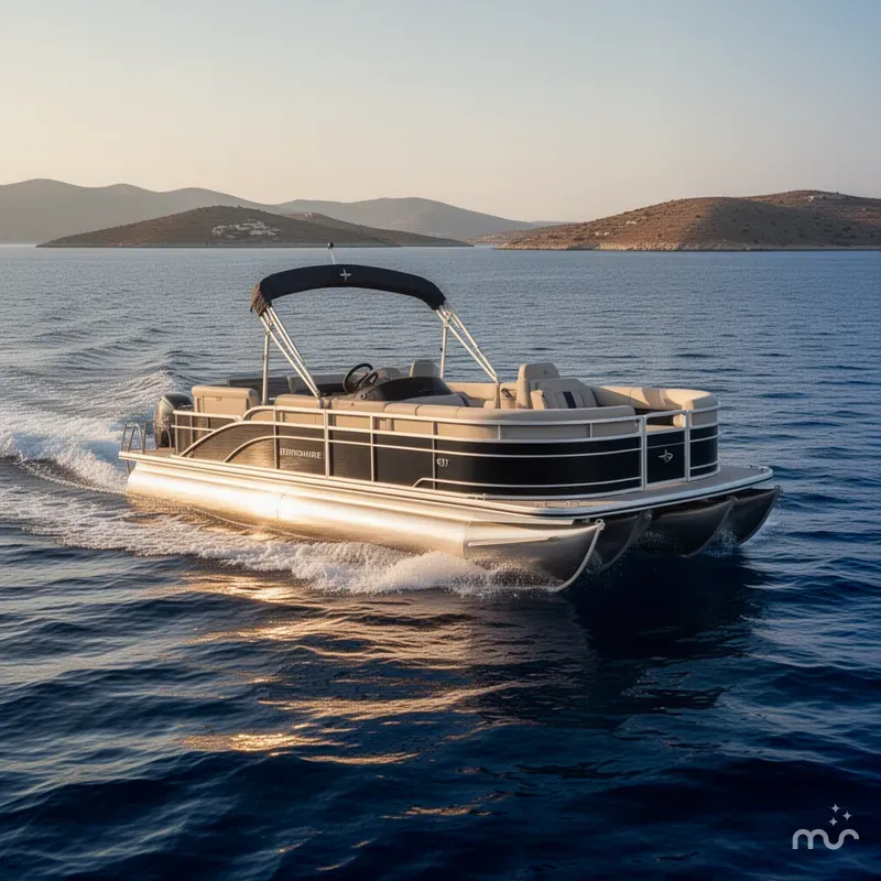Slide: The Image of Berkshire 24E CTS 3.0 Tritoon 2026 - 2