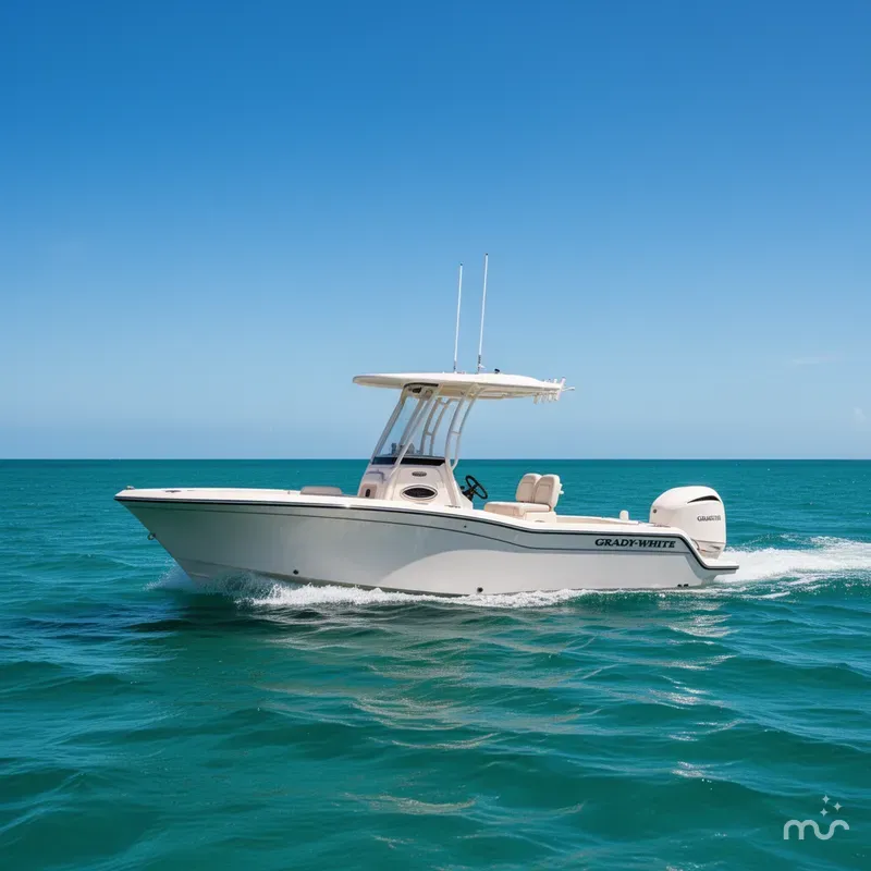 Slide: The Image of Grady-White Fisherman 216 2026 - 2