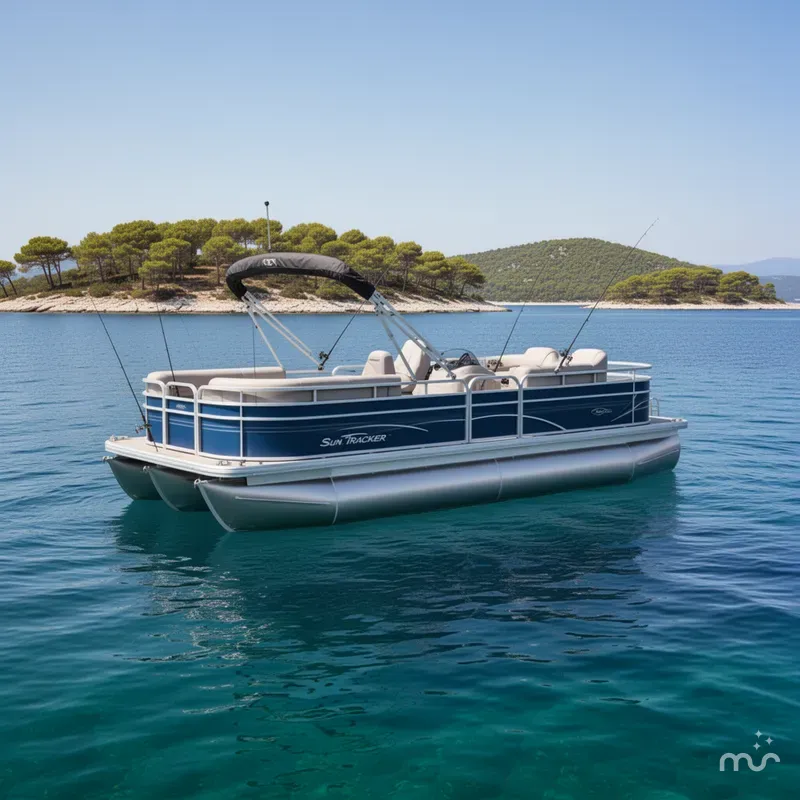 The Image of Sun Tracker Fishin' Barge 20 DLX 2026 - 0